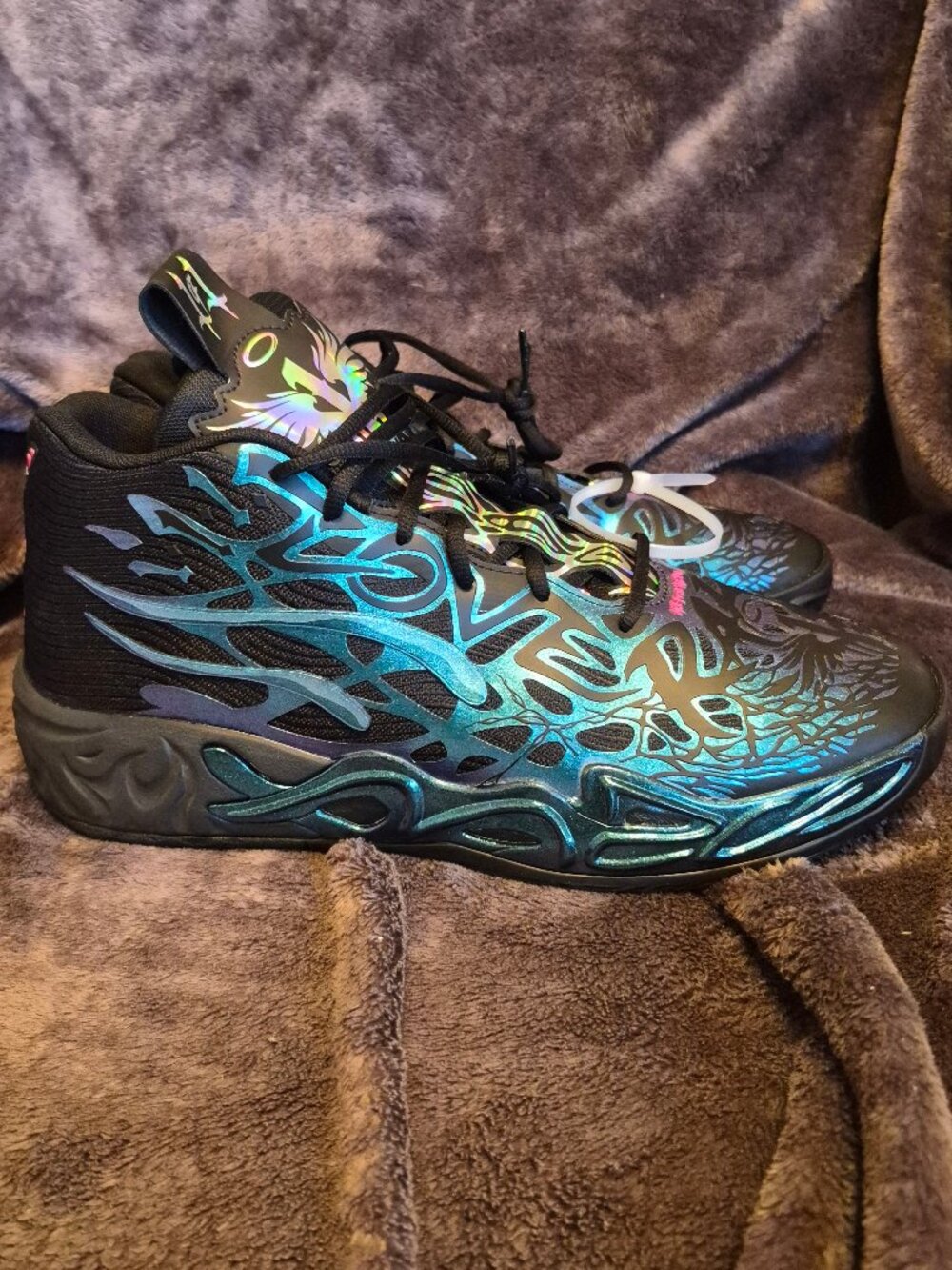 PUMA LaMelo Ball MB.0 Basketball Shoes REFLECTIONS 311310 01 RARE! Size 12